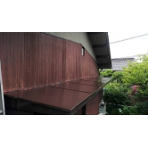 広島で外壁塗装【A様邸［鉄、庇、水切り塗装］】施工後のイメージ1
