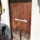 広島で外壁塗装【広島県三次市十日市中のT様［ドア塗装］】施工前のイメージ1