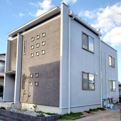 施工事例：広島県大竹市N様外壁・屋根塗装