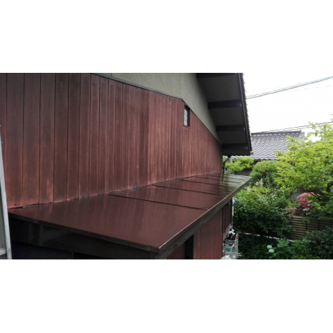 広島で外壁塗装【A様邸［鉄、庇、水切り塗装］】のイメージ