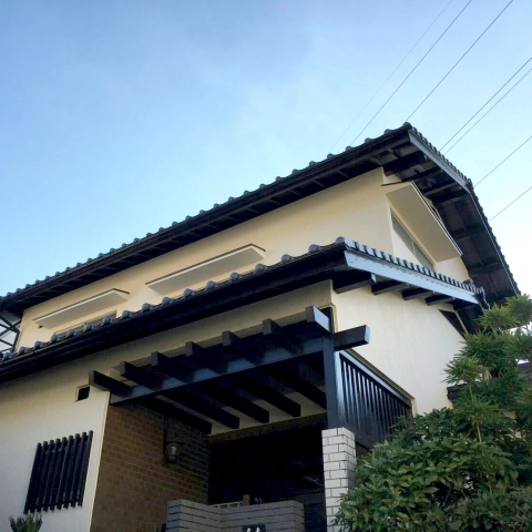 施工事例：広島県広島市T様邸外装塗装工事