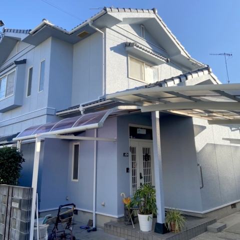 施工事例：広島県東広島市S様外壁・屋根塗装