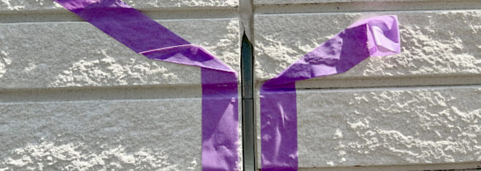 欠落（コーキング材が完全になくなった状態）