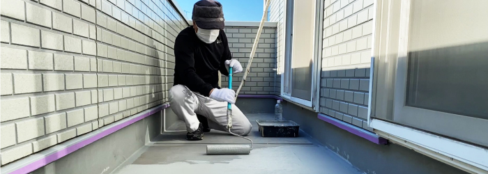 ベランダ防水工事の種類