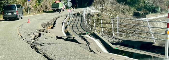 原因③ 大きな地震による揺れ