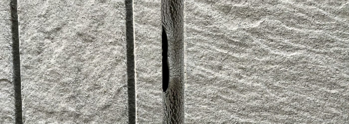 目地からの剥離