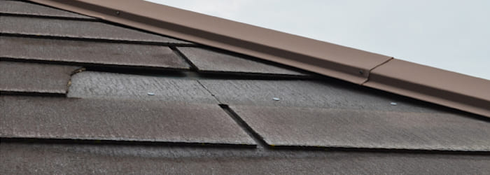 スレート屋根の劣化症状：⑥雨漏り