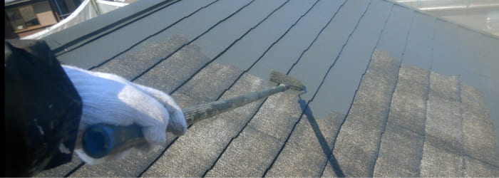 スレート屋根の主なリフォーム方法：①屋根塗装