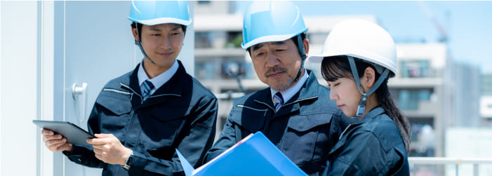 ①現場調査